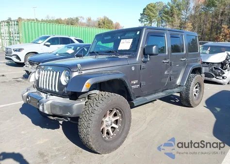 2016 Jeep Wrangler Unlimited Sahara z USA, uszkodzony, nr VIN 1C4BJWEG0GL194035